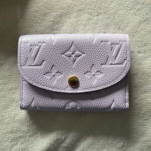 Louis Vuitton Empreinte Rosalie coin purse bubble tea